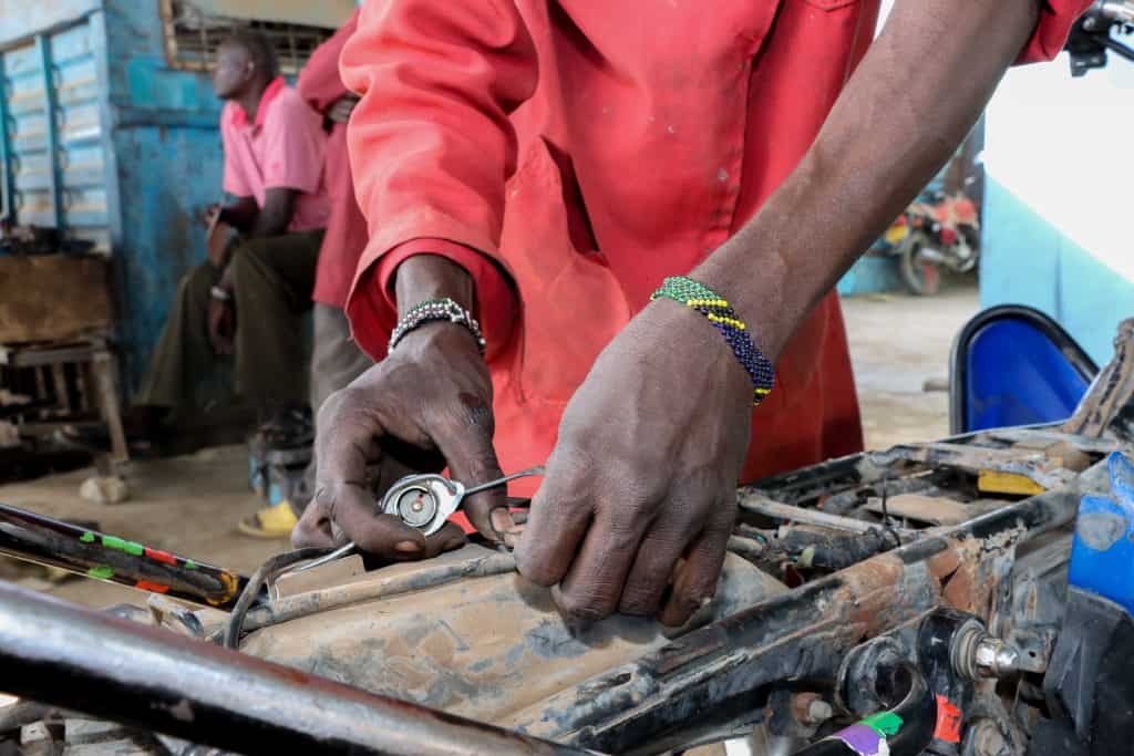 Maaa Robi At Mama Robi’s Garage, Skills Training Opens Doors for Kakuma’s Youth ...